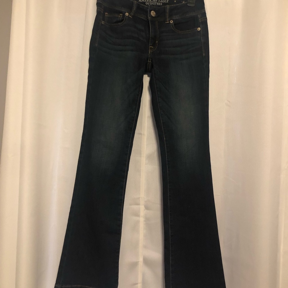 Boot-cut jeans